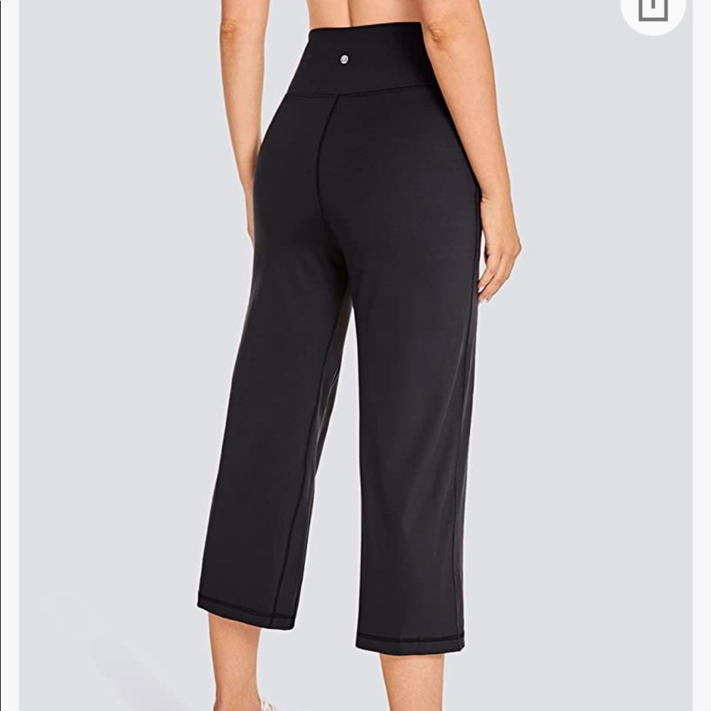 CRZ Yoga Wide Leg Crop - Picture 2 of 2